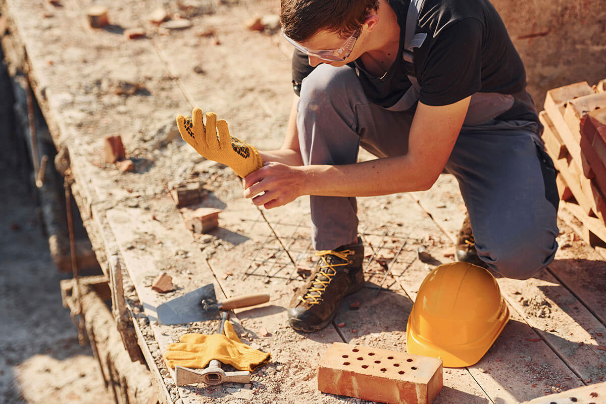 Construction Is Hard Working Project